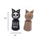 Halloween Cat Peg Doll Painting Craft Kit by Ink and Trinket Kids